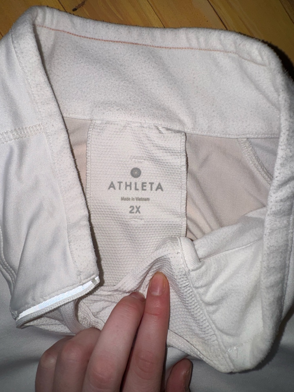 Athleta White Women's Top - 2X